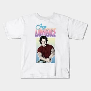 Joey Lawrence 90s Style Aesthetic Design Kids T-Shirt